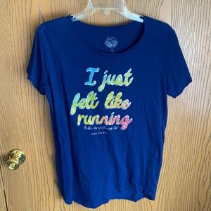 Bubba gump running tee